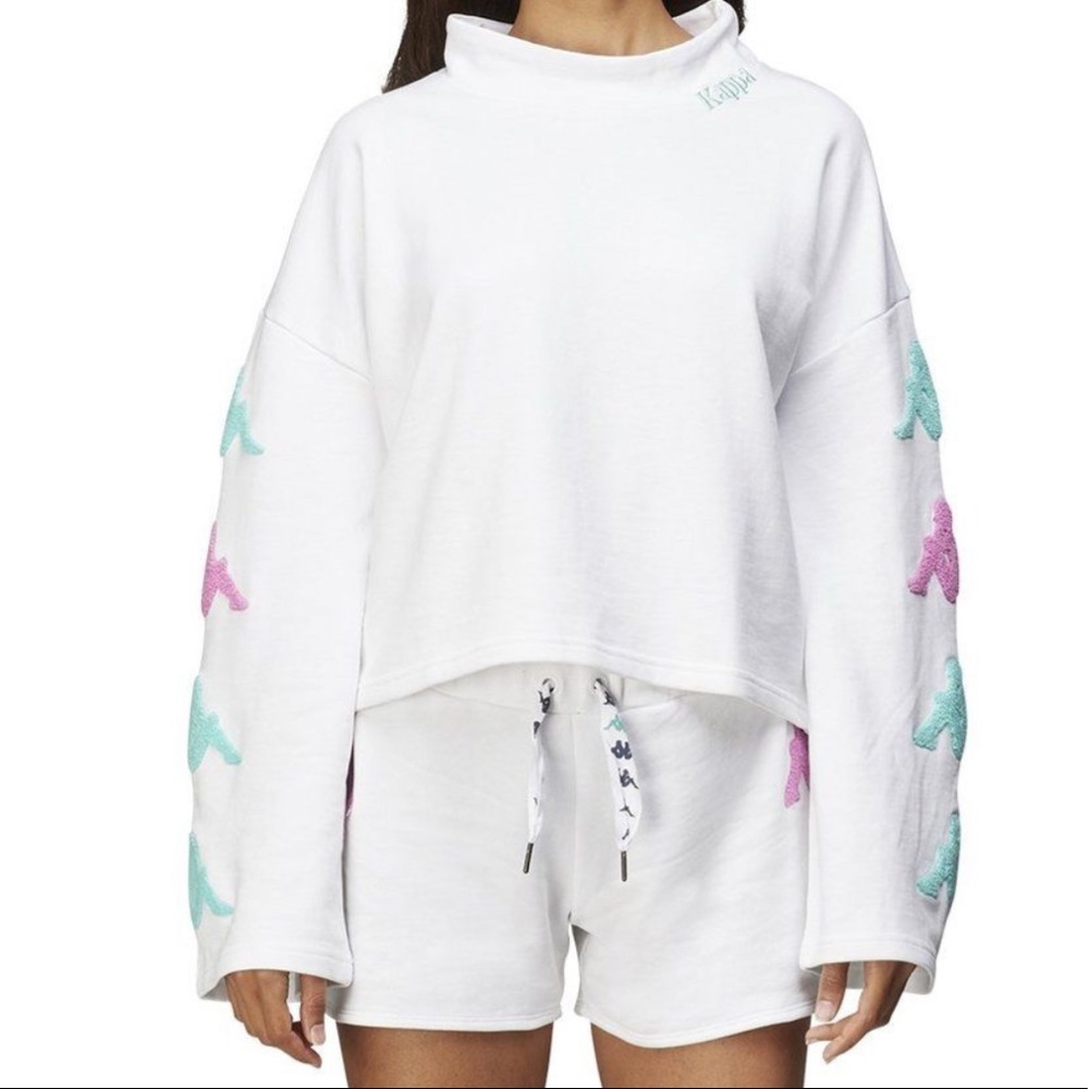 Kappa- Authentic sand chenelle jumper